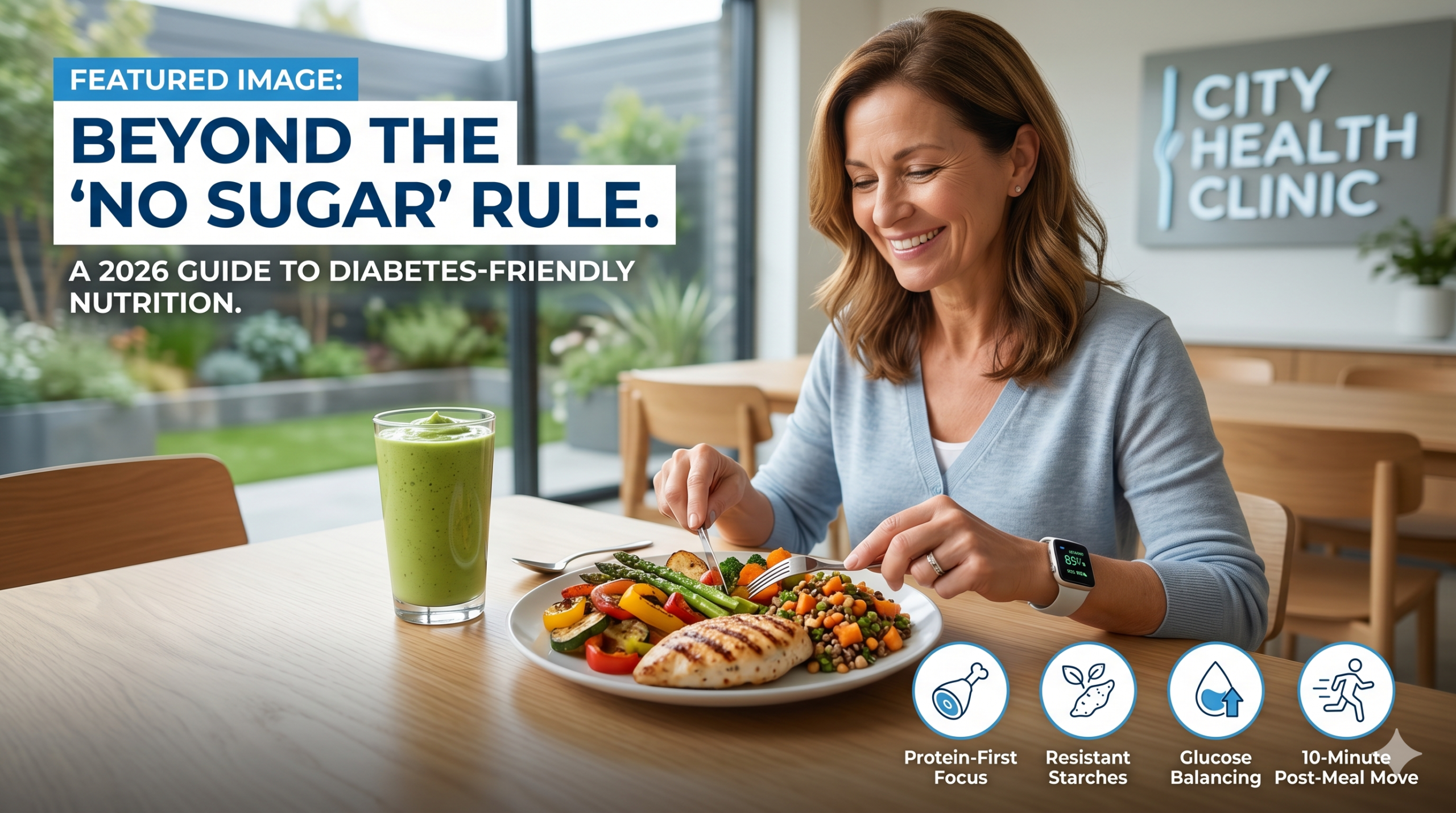 Beyond the “No Sugar” Rule: The 2026 Guide to Diabetes-Friendly Nutrition